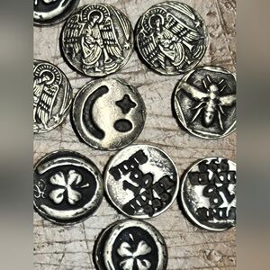 4g Solid Fine 999 Pure Silver - Random Design - Lot Of 4x 1g Rounds